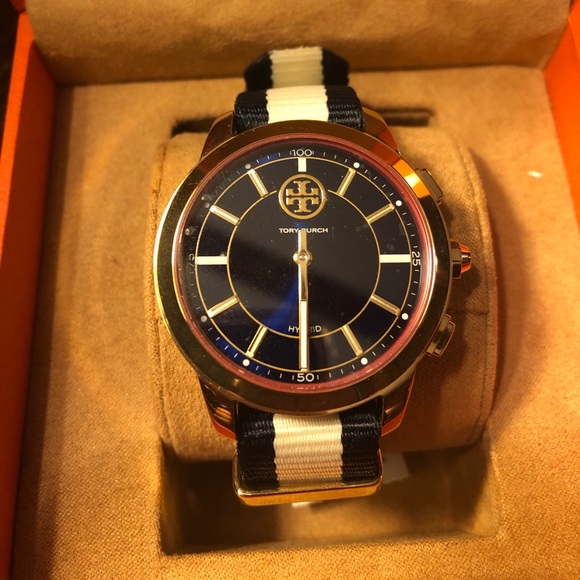 Tory Burch hybrid smart watch. - Picture 2 of 7